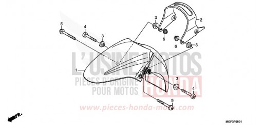 AILE AVANT (FJS600A9-2KO/FJS600AB/DB) FJS600AB de 2011